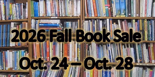 Friends of the Library Fall Book Sale