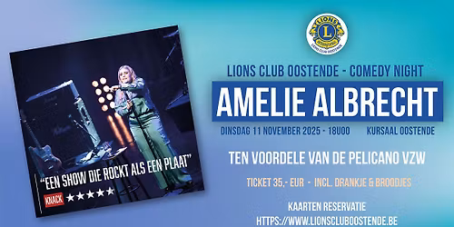 Comedy Night met Amelie Albrecht