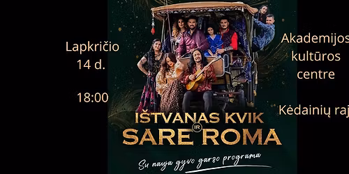 SARE ROMA -AKADEMIJOJE su NAUJA PROGRAMA!