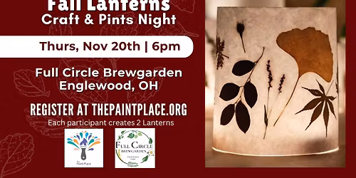 Fall Lanterns Craft Night