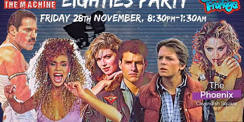 80s SPECIAL: Age Against The Machine & Club de Fromage (18+)