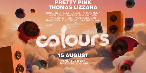 COLOURS with Pretty Pink, Thomas Lizzara and more