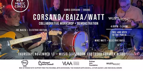 Corsano\/Baiza\/Watt Collaborative Workshop
