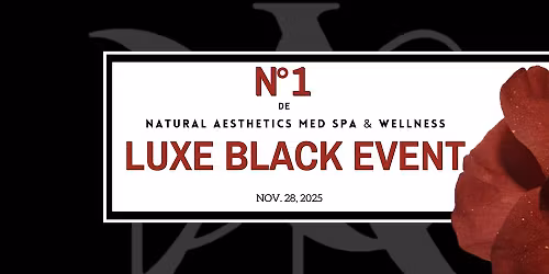 Luxe Black Event \/ 1 year Anniversary