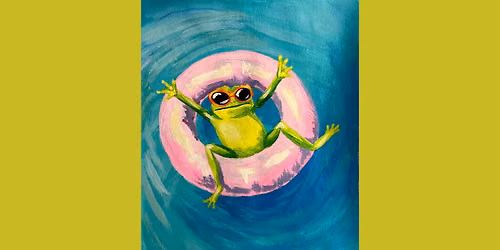 Frog on a Float Painting with Kaylyn Inda