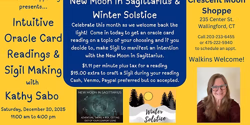 Intuitive Oracle Card Readings & Sigil Making