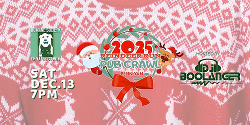 Reindeer Run Pub Crawl 2025 \u2013 Penn Yan