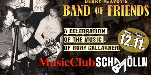 Band Of Friends (UK) - A celebration of the music of Rory Gallagher