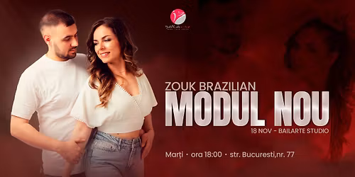 Modul de ZOUK BRAZILIAN - 18 Noiembrie | Cluj-Napoca