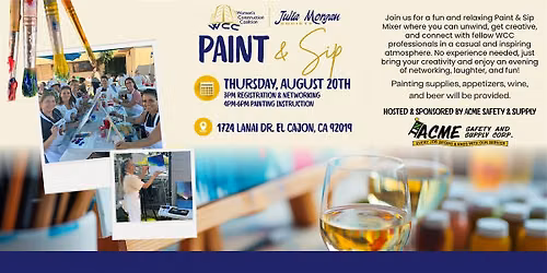 WCC Paint & Sip Mixer