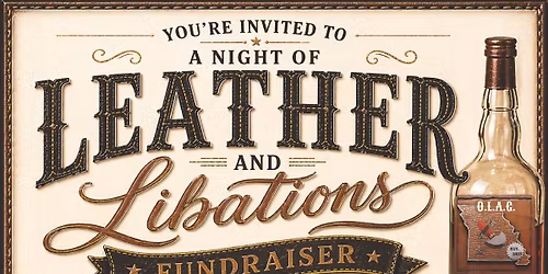 Leather and Libations Fundraiser