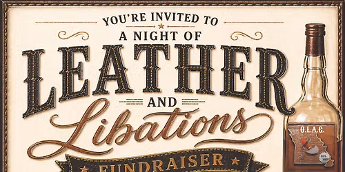 Leather and Libations Fundraiser