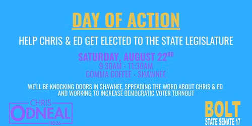 Shawnee Dems DAY OF ACTION HD26\/SD17