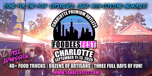 FOODEES FEST IS COMING TO CHARLOTTE, NORTH CAROLINA 