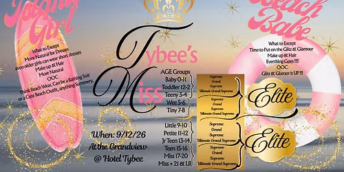 Tybee's Miss Island Girl & Beach Babe 