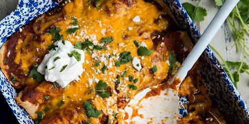 Meatless Monday-Black Bean Enchiladas