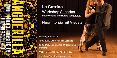 La Catrina: Workshop Sacadas & Neomilonga mit Visuals