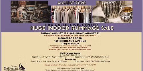 Two Day Rummage Sale Day 2
