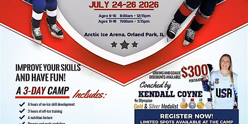 2026 Kendall Coyne Hockey Camp