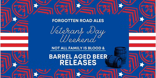 Veterans Day Weekend Beer Releases @ FRA!