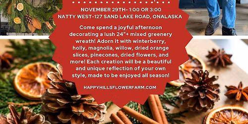Wreath Workshop @Natty West