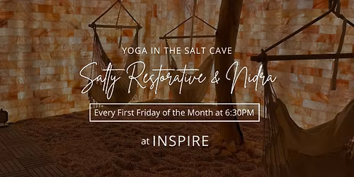 Salty Restorative & Nidra in the Salt Cave