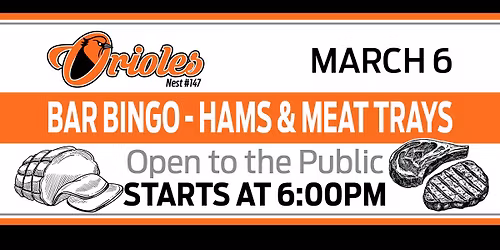 Bar Bingo: Ham & Meat Trays