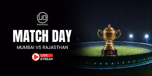 Screening of Mumbai vs Rajasthan at Underdoggs Hebbal
