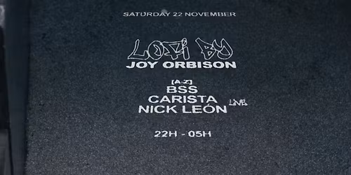 Joy Orbison