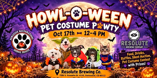 HOWL-O-WEEN Pet Costume Pawty | Pawsitive Restorations Animal Rescue