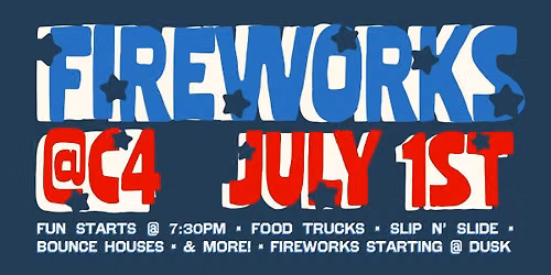Fireworks at C4