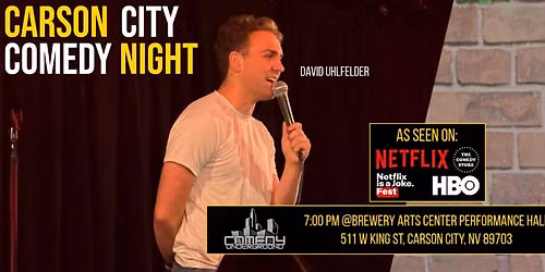 Carson City Comedy Night - Friday | July 31st 2026