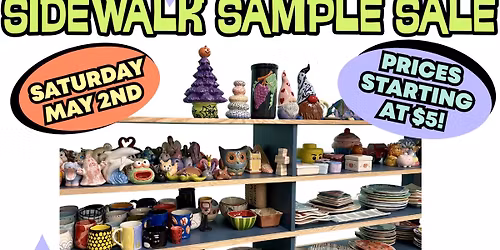 Spring Cleaning Sidewalk Sample Sale!