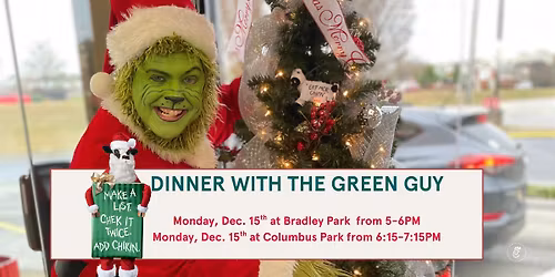 Dinner With Your Favorite Green Guy