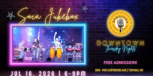 Downtown Thursday Nights 2026 with Soca Jukebox