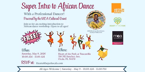 Super Intro to African Dance Workshop