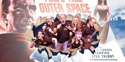 Twisted Flicks does Plan 9 from Outer Space - Live Improv Comedy Movie Dubs
