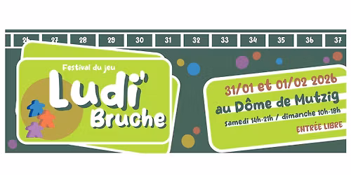 Ludi'Bruche 2026 - Festival du jeu de soci\u00e9t\u00e9