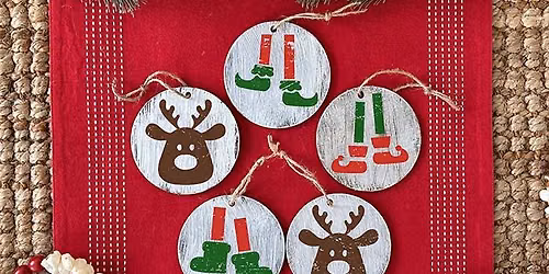 DIY Wood Ornament Workshop - ALL AGES WELCOME