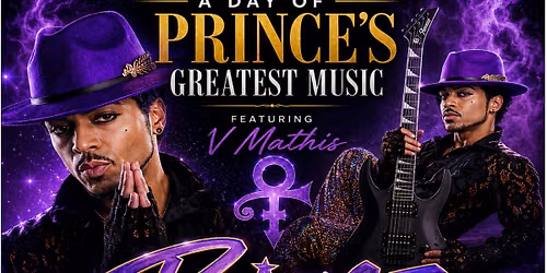 Prince Tribute "UP CLOSE AND PERSONAL"Featuring V Mathis