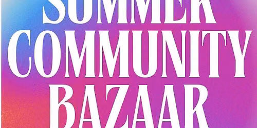 WPCOLY Summer Community Bazaar