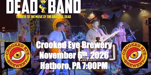 Dead Band Plays Crooked Eye Brewery