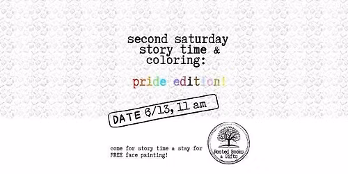 Second Saturday Story Time: Pride Edition!