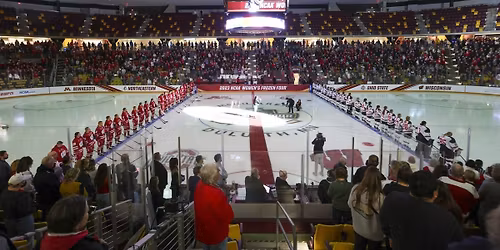 Parking Minnesota Duluth Bulldogs at Minnesota Golden Gophers Womens Hockey