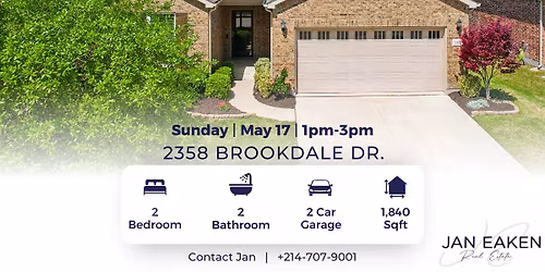 Open House! 2358 Brookdale Dr, Frisco