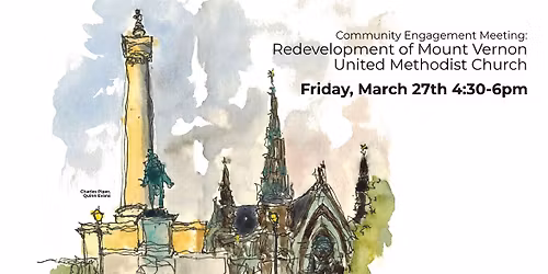 Community Engagement Meeting: Redevelopment of the United Methodist Church
