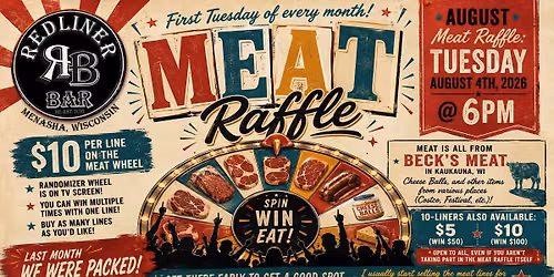 Redliner August Meat Raffle