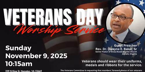 Veterans Day Worship Service