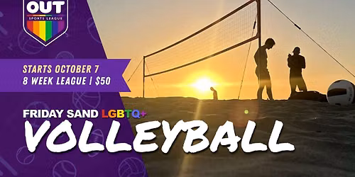 LGBTQ+ Friday Sand Volleyball League