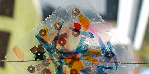 Messy Monday: Contact Paper Suncatcher! 